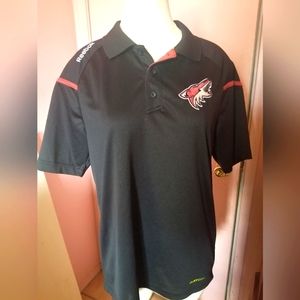 Authentic Center Ice Reebok AZ Coyotes Polo Shirt
